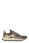 Flower Mountain Yamano 3 Sneakers In Suede And Technical Fabric