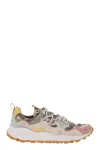 Flower Mountain Yamano 3 - Sneakers In Suede And Technical Fabric