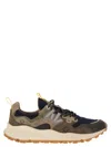 Flower Mountain Yamano 3 - Sneakers In Suede And Technical Fabric