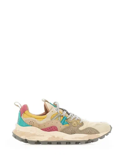 Flower Mountain Yamano 3 Lace-up Sneakers In Multi