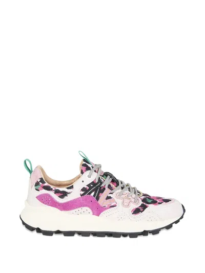 Flower Mountain Yamano 3 Leopard-print Sneakers In Multi
