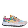 Flower Mountain Yamano 3 Pink And Light Blue Sneakers In Multi