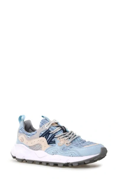 Flower Mountain Yamano 3 Sneaker In Blue