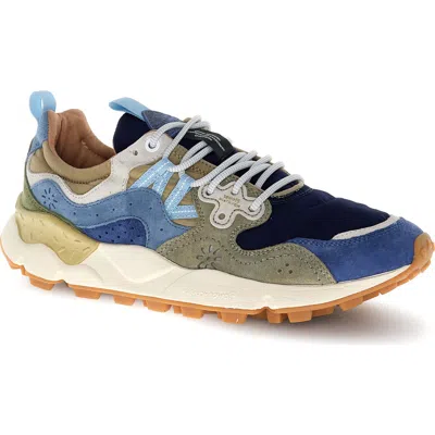 Flower Mountain Yamano 3 Sneaker In Blue