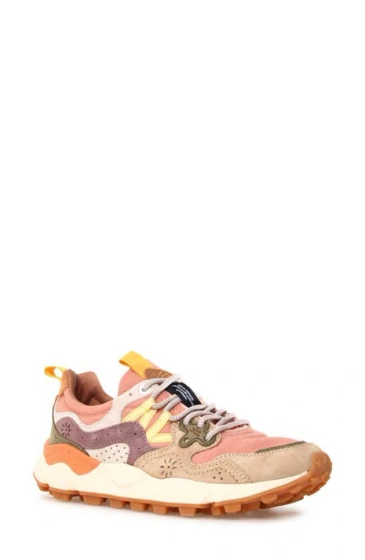 Flower Mountain Yamano 3 Sneaker In Light Brown