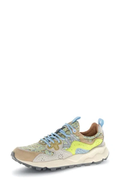 Flower Mountain Yamano 3 Sneaker In Multi