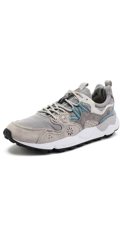 Flower Mountain Yamano 3 Sneakers Anthracite Grey In Gray