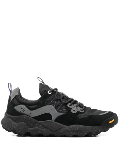 Flower Mountain Yamano 3 Sneakers In Black