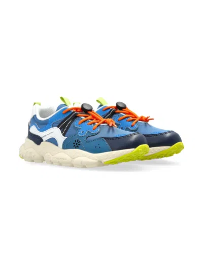 Flower Mountain Kids' Yamano 3 Sneakers In Blue