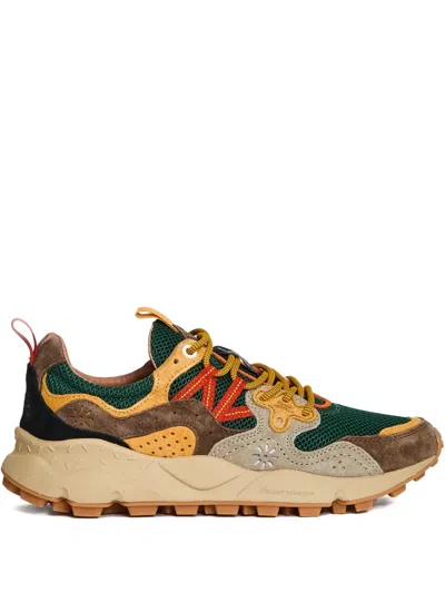 Flower Mountain Yamano 3 Sneakers In Brown