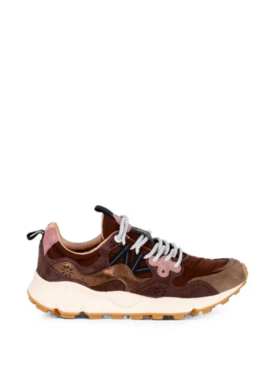 Flower Mountain Yamano 3 Sneakers In Brown