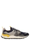 Flower Mountain Yamano 3 - Sneakers In Suede And Technical Fabric