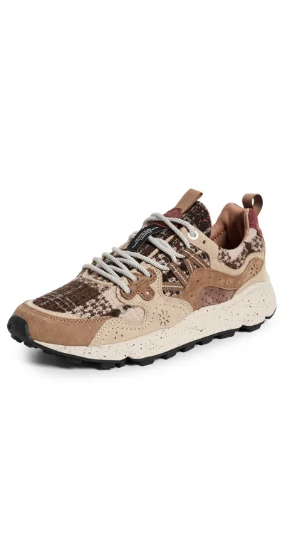 Flower Mountain Yamano 3 Sneakers Light Brown/cream/brown