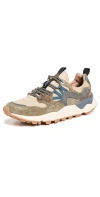 FLOWER MOUNTAIN YAMANO 3 SNEAKERS MILITARY/BEIGE