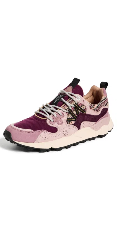 Flower Mountain Yamano 3 Sneakers Purple Pink