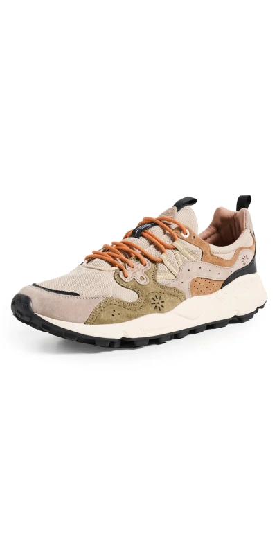 Flower Mountain Yamano 3 Sneakers Sand/military
