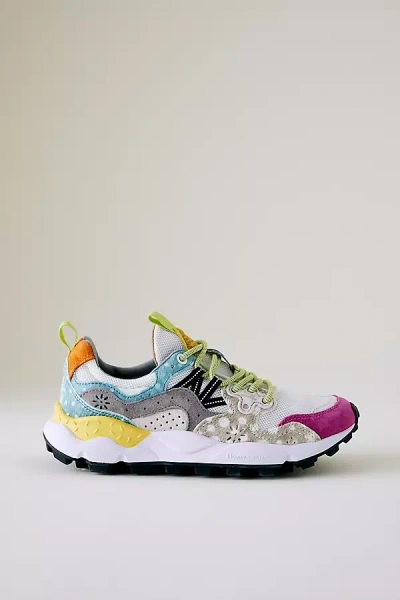 Flower Mountain Yamano 3 Suede Trainers In Multi