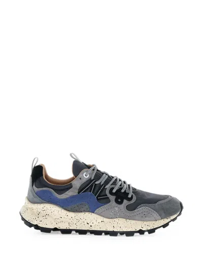 Flower Mountain Yamano 3 Suede-panelled Sneakers In Multi