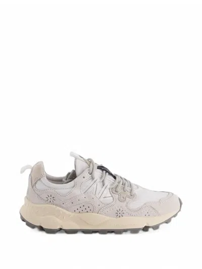 Flower Mountain Yamano 3 Uni Lace-up Sneakers In Gray