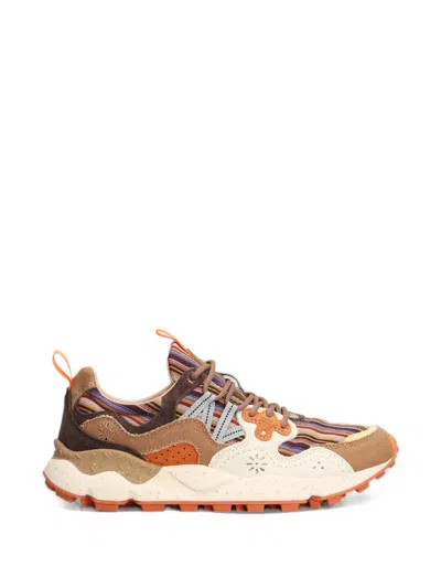 Flower Mountain Yamano 3 Uni Panelled Sneakers In Multi