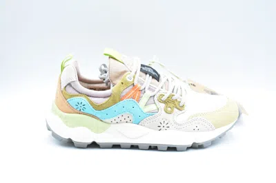 Flower Mountain Yamano 3 Woman - Suede And Technical Fabric Sneakers In Multi