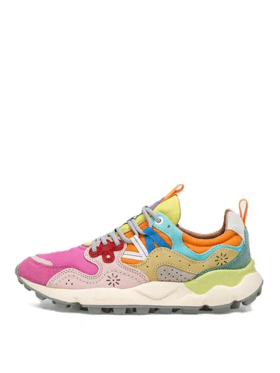 Flower Mountain Yamano 3 Woman Suede/nylon In Multi