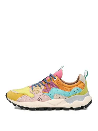Flower Mountain Yamano 3 Woman Suede/nylon In Multi