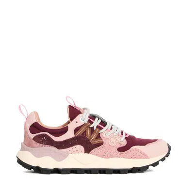 Flower Mountain Yamano 3 Women's Suede And Nylon Sneakers In Multi