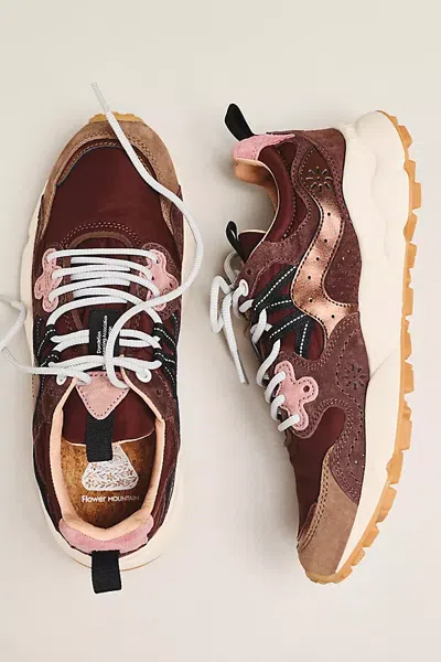 Flower Mountain Yamano Hiking Sneakers In Brown