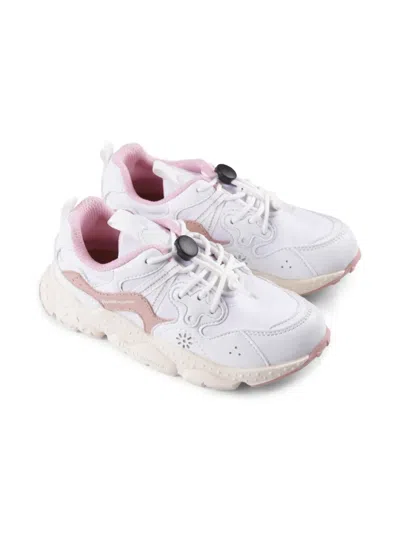 Flower Mountain Kids' Yamano Sneakers In White