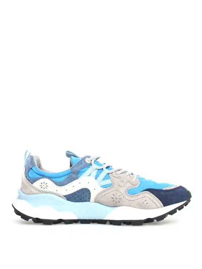 Flower Mountain Mountain Sports Sneaker In Blue