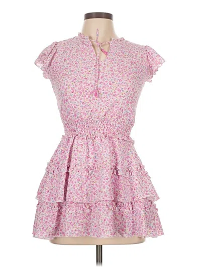Pre-owned Flowers By Zoe Casual Dress In Pink