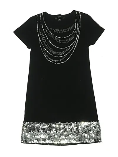 Pre-owned Flowers By Zoe Kids' Dress In Black