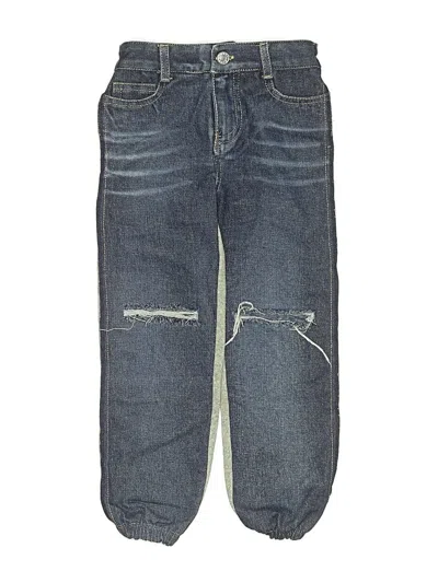 Pre-owned Flowers By Zoe Kids' Jeans In Blue