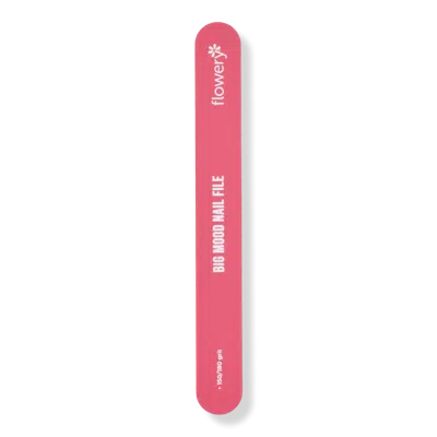 Flowery Big Mood Jumbo Nail File 150/180 Grit For Shaping & Smoothing Nails