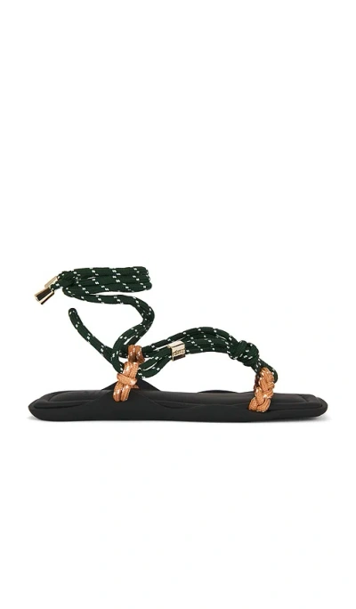 Flowze Flã² Square Twin Sandal In Animal Print