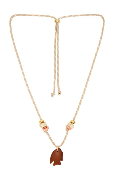 Flowze Flã³wze X Collanine Colorate Necklace In Gold