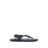Flowze Fló Monocolor Rope Sandals In Blue