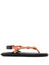 Flowze Flò Sandals In Orange