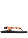Flowze Flò Sandals In Orange