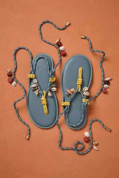 Flowze For Fwrd X Eliou Flo Twin Sandal In Gray