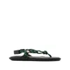 Flowze Flò Sandals In Black