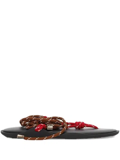 Flowze Sandals In Brown