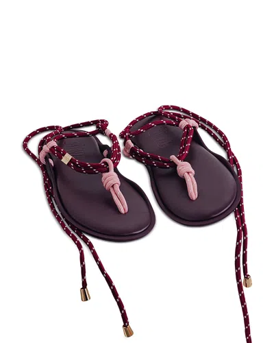Flowze Women's Flo Twin Ankle Tie Sandals In Multi