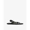 Flowze Fló Rope Sandals In Black