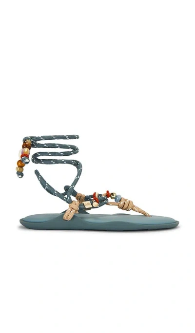 Flowze X Collanine Colorate Flã² Twin Sandal In Blue