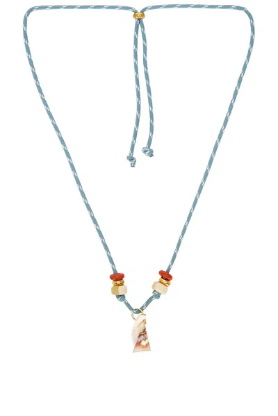 Flowze X Collanine Colorate Necklace In Teal