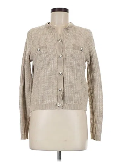 Pre-owned Floyd Cardigan Sweater In Tan
