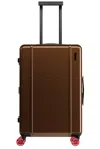 Floyd Check-in Suitcase In Bronco Brown