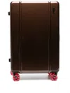 Floyd Check-in Four-wheels Suitcase In Brown